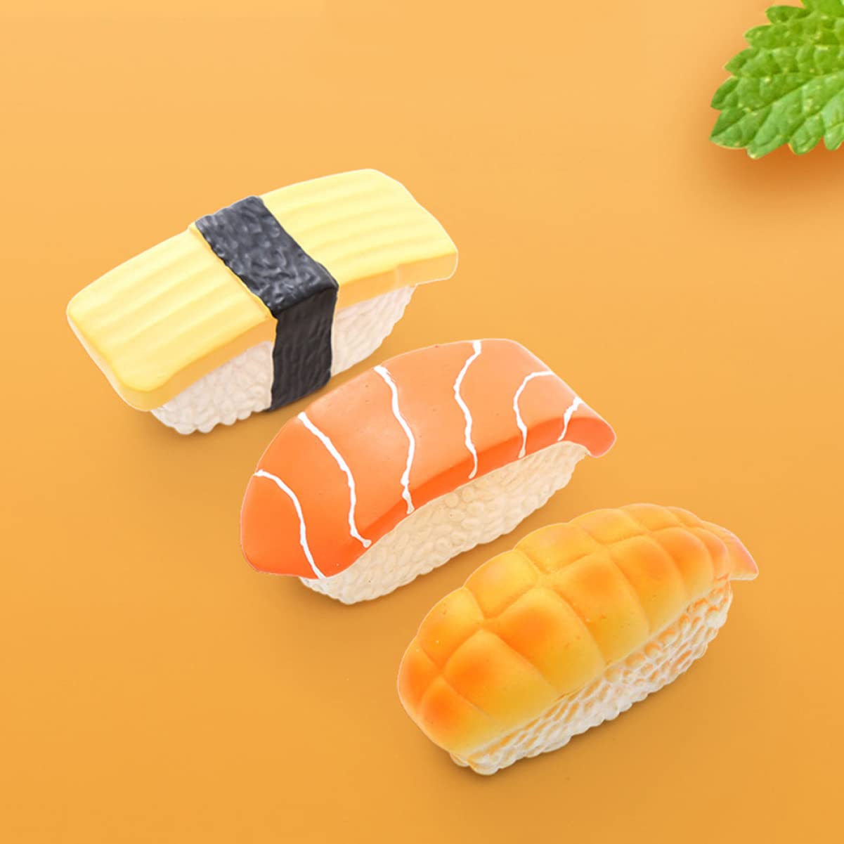 minkissy 5 Sets Tragbares Hundespielzeug Interaktives Backenzahnspielzeug Für Hunde Und Lustiges Kauspielzeug in Sushi-Form Für Hundespielzeug 2 Stück * 5