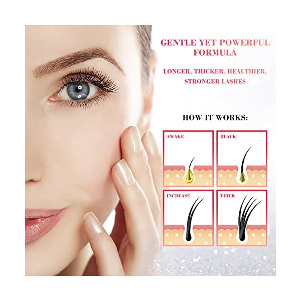 BARTSLASH Premium Eyelash Growth Serum - Irritation Free - For Longer, Thicker, Healthier, and Stronger Lashes - 0.12OZ/3.5ML