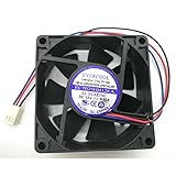 Voltage: DC12V,Current:0.3A EVERCOOL EC7025HH12EA DC12V 0.30A 3-wire 7CM cooling fan