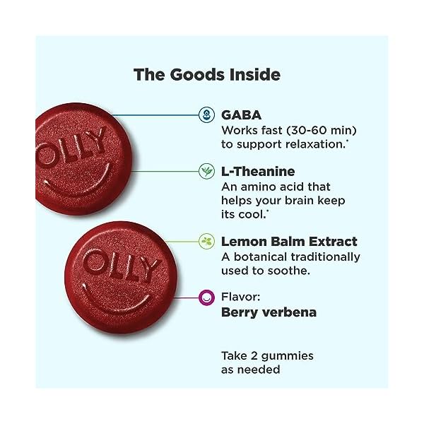 Olly Olly Good Bye Stress Gummies (84Count), 84Count - Image 3