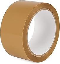 Tape Self Adhesive High-Strength Packing Tape Roll | Packaging Brown Tape | e-Commerce Packaging Tape for Home, Office Use & Box Packaging | Decorating and DIY works (Pack OF 1)