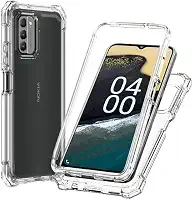 Para Nokia G310 5G, Nokia G42 5G - Capa protetora à prova de choque para celular - transparente