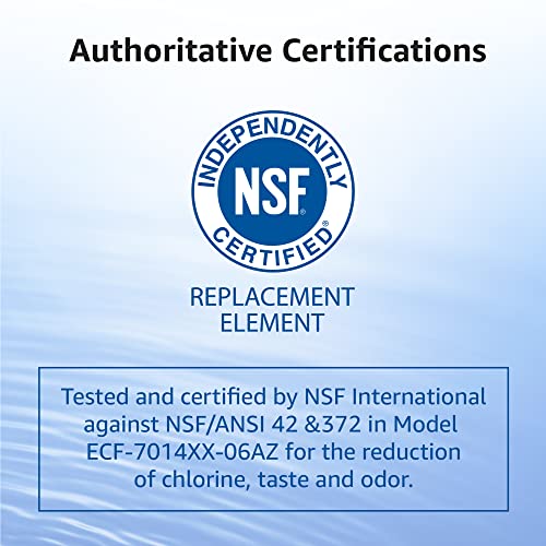 Aqua Crest Replacement For Brita® Water Filter, Pitchers And Dispensers, Classic Ob03, Mavea® 107007, And More, Nsf Certified Pitcher Water Filter, 1 Year Filter Supply, 6 Count #TOP2