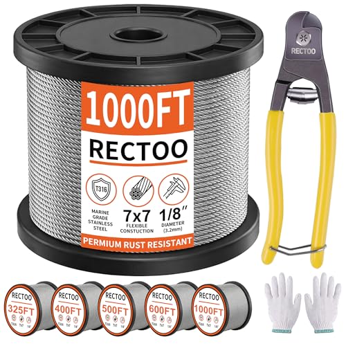 RECTOO Stainless Steel Cable