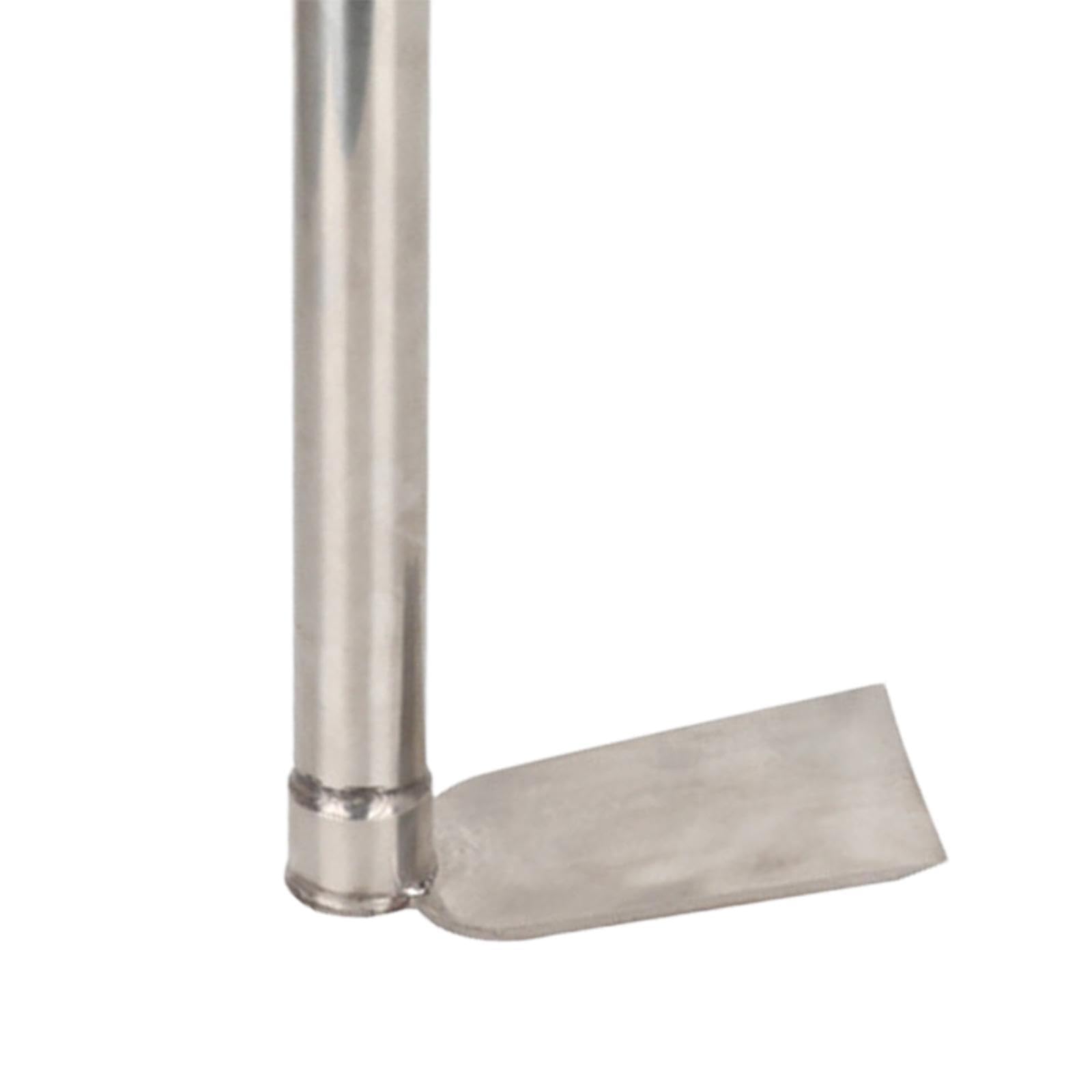 Bothyi Gardening Hand Tiller Tool Stainless Steel Cultivating Tool Multipurpose Length 38.5cm for Transplanting Rust Resistant, Hoe