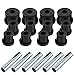 Huskey Parts Company Complete Rear Leaf Spring Shackle Bushing Sleeves Kits for EZ-GO RXV Gas & Electric Golf Cart 2008+ Rear Suspension Bushing kit…