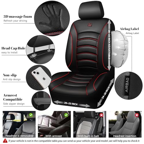 CAR PASS 3D Foam PU Leather Covers