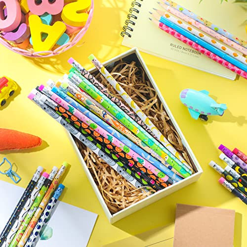 Epakh 200 lápices de grafito con diseños variados miniatura 2