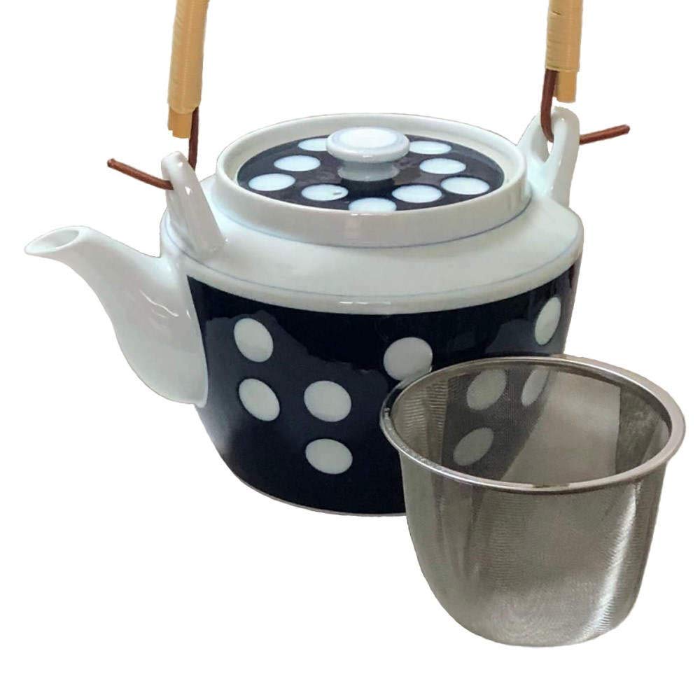Amazon.co.jp: 風景ドットコム 有田焼 水玉 10号 土瓶 グッドデザイン