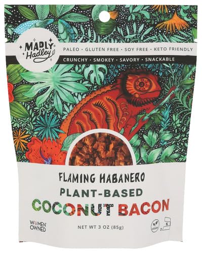 Mad​ly Hadley Habanero Coconut Bacon 3 oz (Pack of 6)