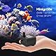BACOENG Aquarium Pumpe, 3W 200L/H Mini Wasserpumpe Springbrunnenpumpe Teichpumpe, Zimmerbrunnenpumpe Aquariumpumpen Brunnenpumpe Klein mit EU Stecker
