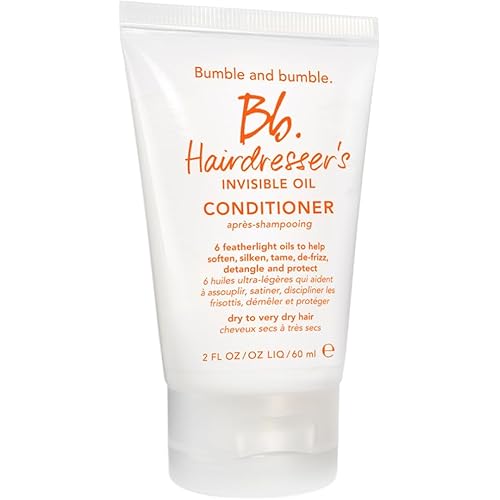 Bumble and bumble. Hairdresser's Invisible Oil Hydrating Conditioner | Hydrating, Anti Frizz, Shine, Color Safe | Curly, Wavy, Straight | With Argan, Grapeseed + Coconut Oil