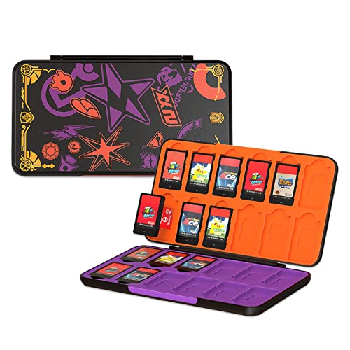 WUERKIYA WEIYIKE Caja de Almacenamiento de Tarjetas de Juego para Switch Tarjeta de Juego con Nintendo Switch OLED Modelo...