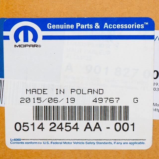 DODGE SPRINTER Replacement Front Speaker NEW OEM MOPAR