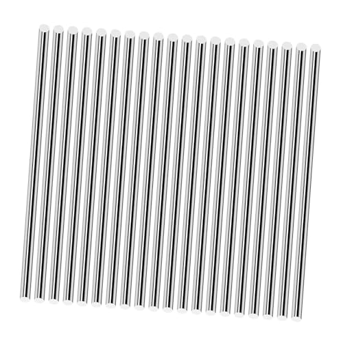 Kokiya 金属加工用ショートサポートシャフト ステンレス丸棒 40.6cm 20本入り