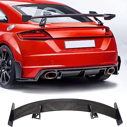 Becquet de Coffre arrière en Fiber de Carbone/ABS pour Audi TT TTS TTRS Quattro 2-Türer 2015 2016 2017 2018 22019 2020,becquet de Coffre pièces extérieures...
