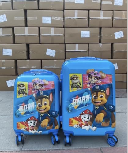Image of ADSON PC Kids Trolley 360 Rotating Luggage 360 Wheels Non-Breakable Exclusive Edition 20 Inch Kids Hardsided Suitcase with 4 Wheels, 360 Wheel Travel Trolley Bag