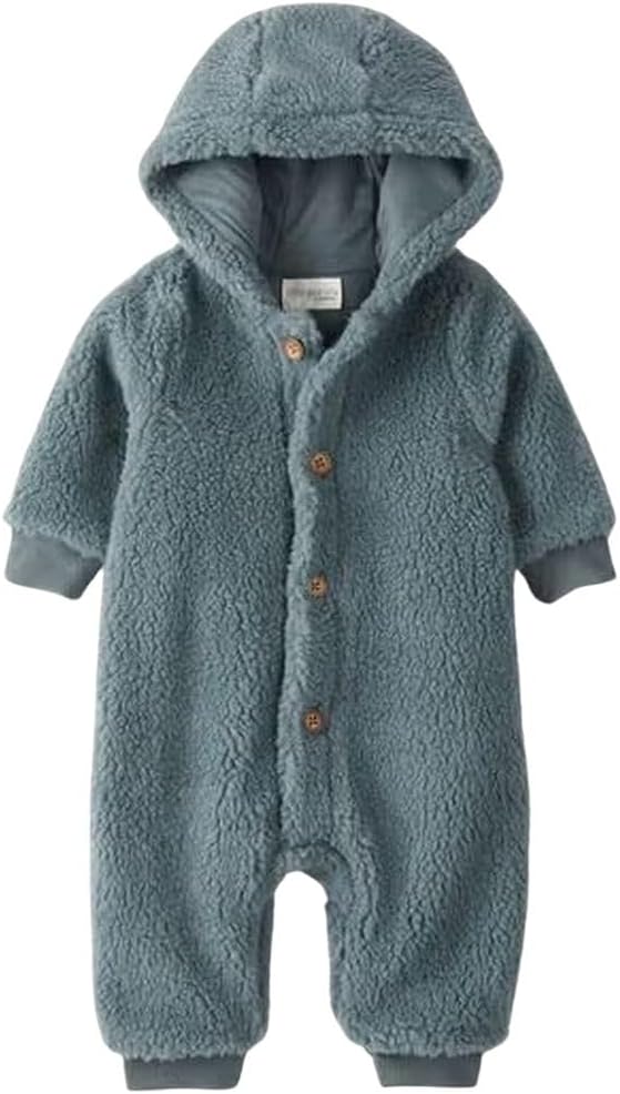 Carter’s Little Planet Organic Baby Sherpa Hooded Jumpsuit Made with Recycled Materials, 12 months Aqua Grey (Aqua Grey, 18 Months) Carter’s Little Planet Organic Baby Sherpa Hooded Jumpsuit Made with Recycled Materials, 12 months Aqua Grey (Aqua Grey, 18 Months)