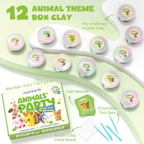JUPITEARTH Air Dry Clay for Kids（10%CC ID: 17W5EBI3JC4UK） - image 2