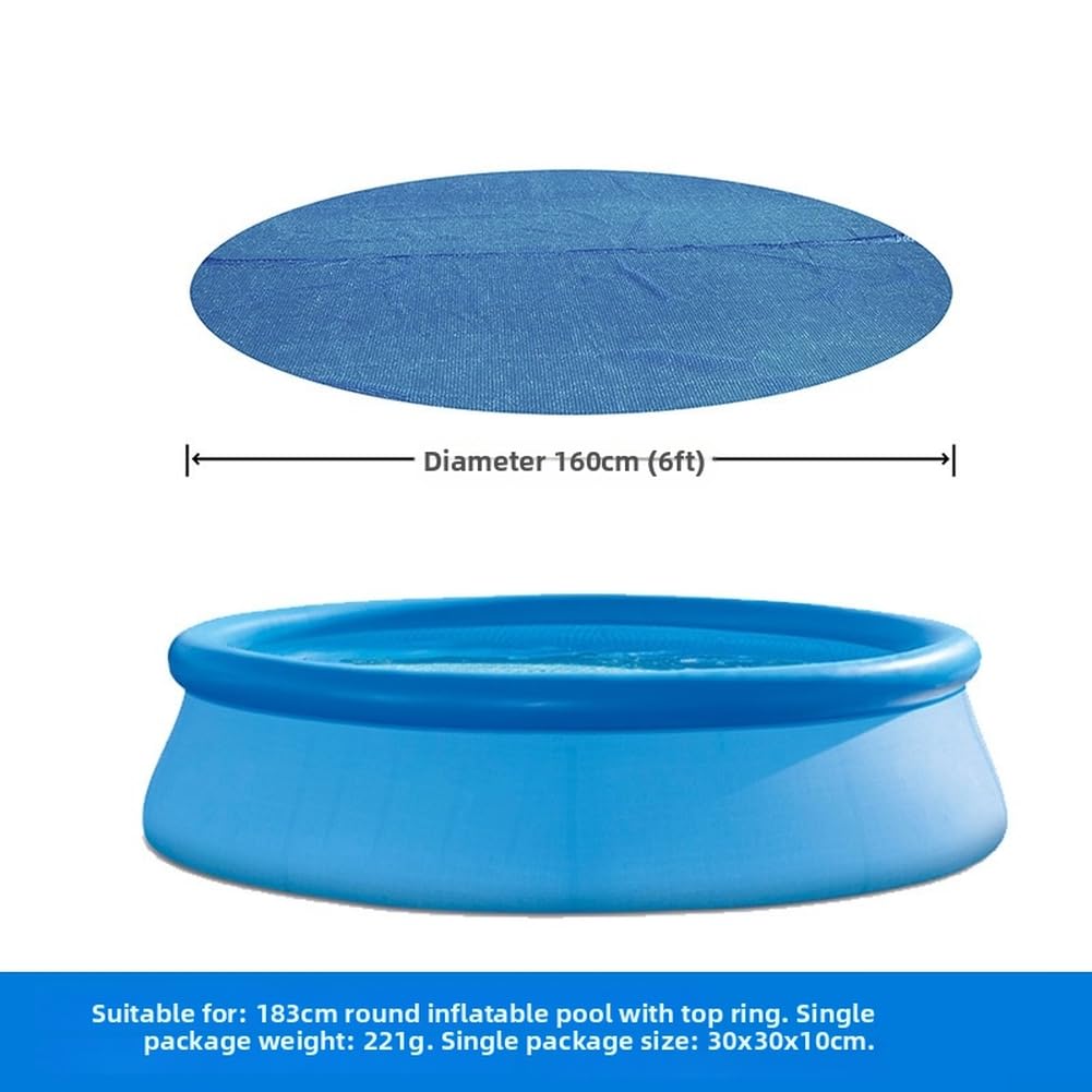Bâche solaire ronde pour piscine hors sol