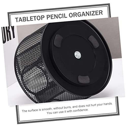 Porte-stylo rotatif multifonction avec rangement à compartiment - 7
