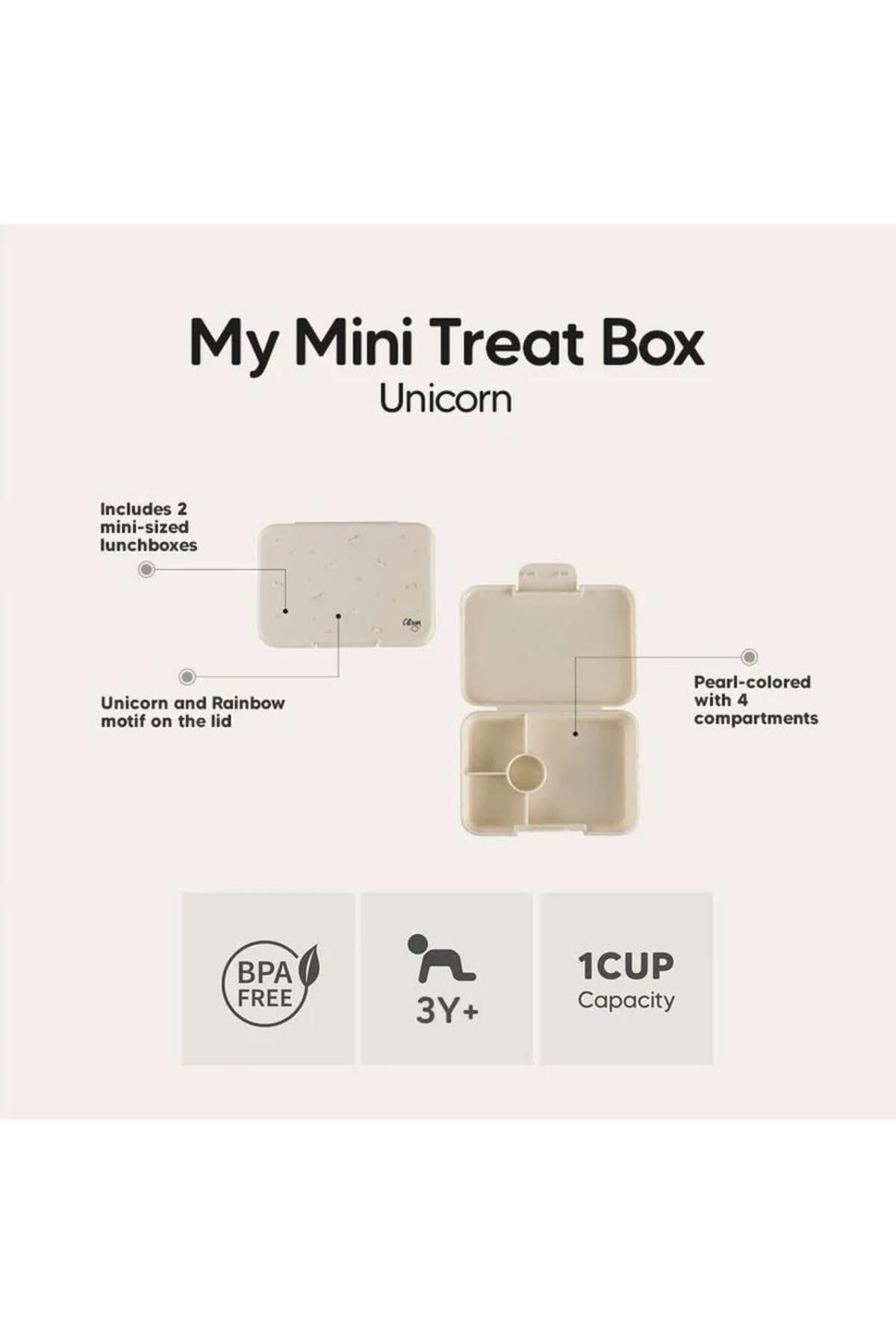 Citron Mini Atıştırmalık Kutusu - Unicorn 1073469