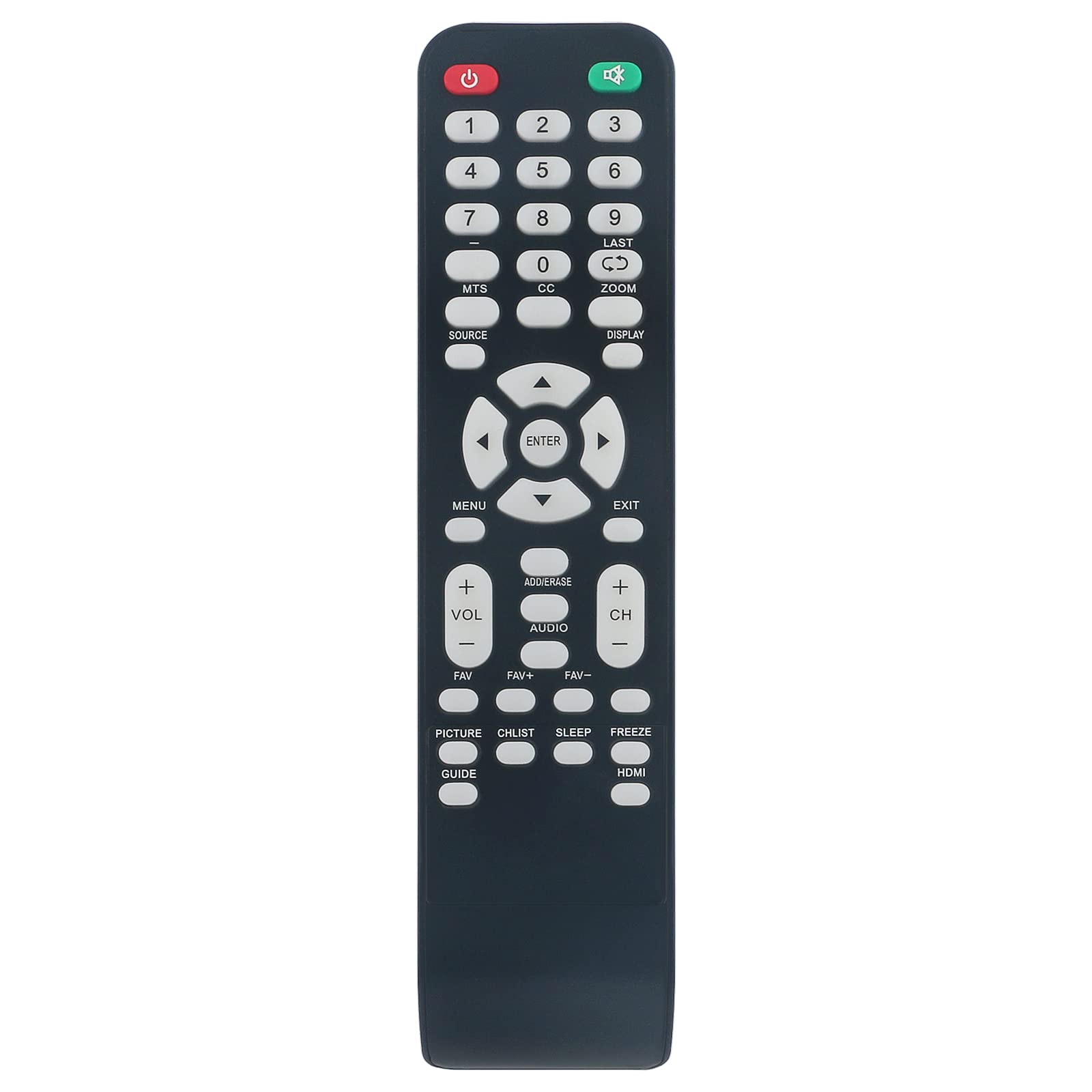 CX-507 CX507 Replacement WINFLIKE Infrared Remote Control Suit for Affinity LCD TV LE3252