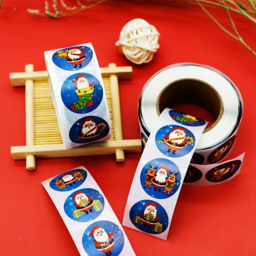 Adesivos de natal para envelopes, adesivos de natal para cartões, etiquetas para casamento, aniversá