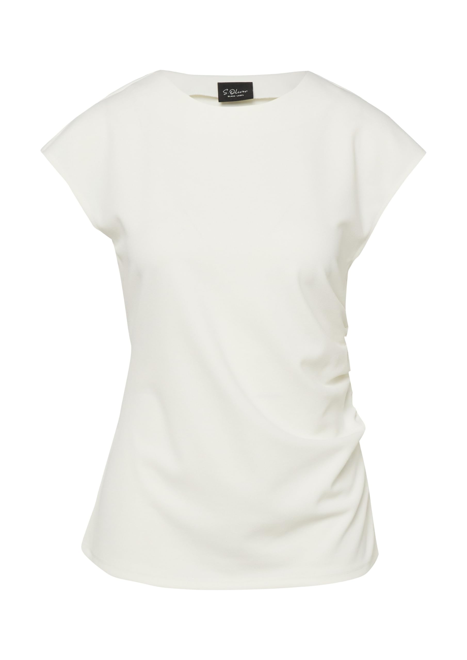 s.Oliver Elegantes Shirt mit seitlicher Raffung