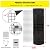 forimo 24'' x 50' 1/4inch Hardware Cloth 23 Gauge Black Vinyl Coated Welded Fence Mesh for Home and Garden Fence and Home