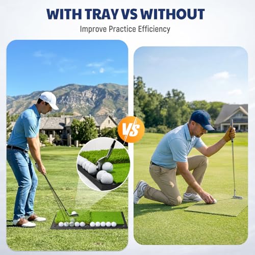 JAYA Dual Turf Foldable Golf Mat