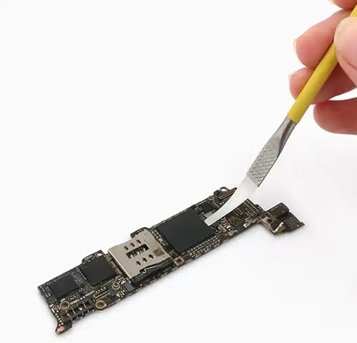 Miniatura 9 de Spudger de metal con herramientas de reparación de chip IC, removedor de CPU de hoja fina, cuchillo de mantenimiento BGA, 19 piezas de herramienta