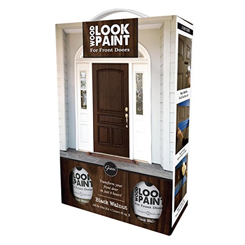 Giani Wood Look Paint Kit for Front & Interior Doors (Black Walnut) by Giani - Used condition - US$40.39