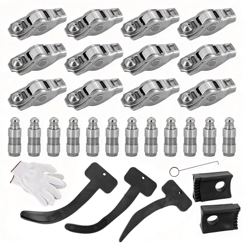 Dokili 12 Pcs 5184296AH Rocker Arm and Lifter Kit w/Cam Phaser Locking Tool Fit for Chrysler 200 300 3.6l 2011-2019 Jeep Cherokee Grand Wrangler Dodge