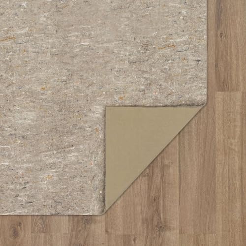 Mohawk Home 2 x 8 1/5 Low Profile Non Slip Rug Pad Felt + Rubber Gripper, Great for High Traffic Areas -Safe for All Floors (Pack of 2)