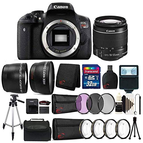 Buy Canon EOS Rebel T6 18MP Builtin WiFi DSLR Camera with 1855mm Lens, Canon 100ES Case and