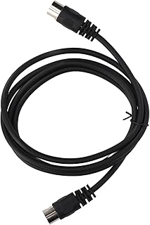 DIN 5Pin Extension Cable, 4.9ft DIN 5Pin Male To DIN 5Pin Male Adapter Scratch Resistant for AV Equipment
