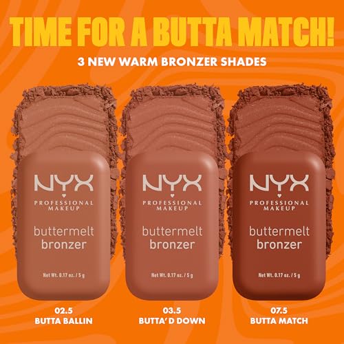 NYX Professional Makeup Buttermelt Bronzer Bronzer BUTTA BALLIN