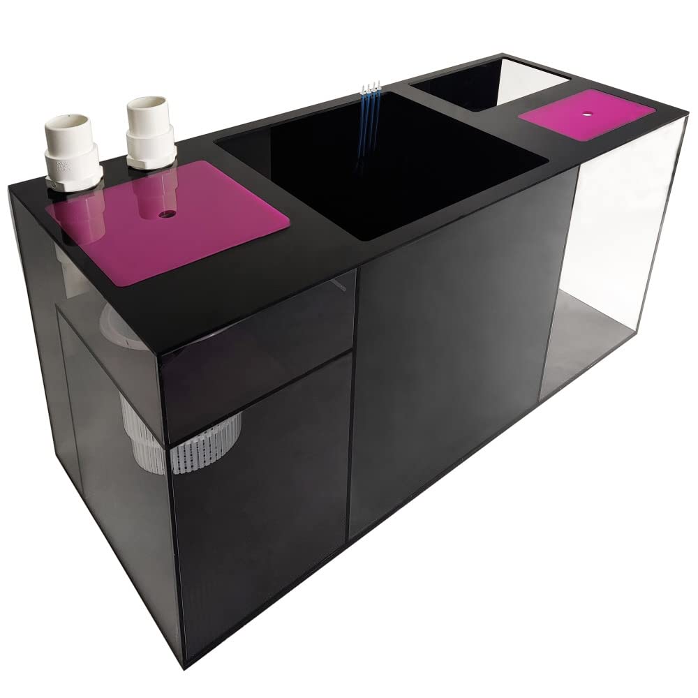 Dupla Marin Ocean Sump 800 I 5 Camere Filtri I Facile Installazione I Camera Skimmer Regolabile I Dimensioni: 90 x 45 x 40 cm