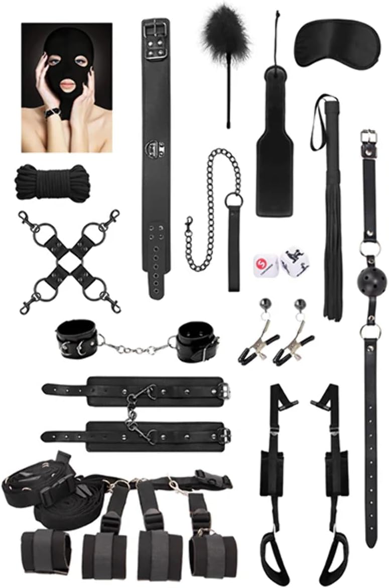 Shots - Ouch! Kits Advanced Bondage - Black, Black