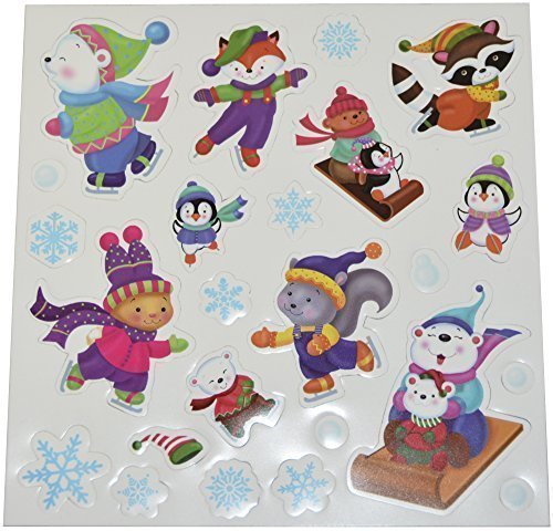 Imaginetics Fun in the Snow Magnetic Sticker