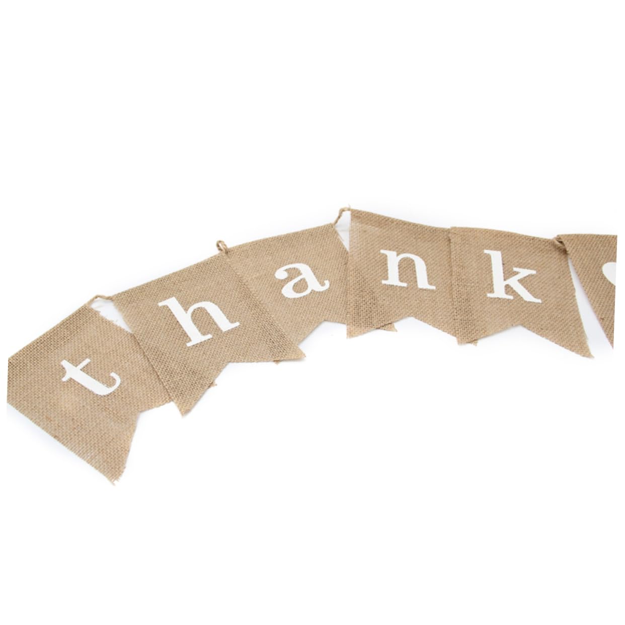 MAGICLULU 3 Uds Gracias Banner Boda Gracias Banderines Banner Yute Banderines Banner Yute Banner