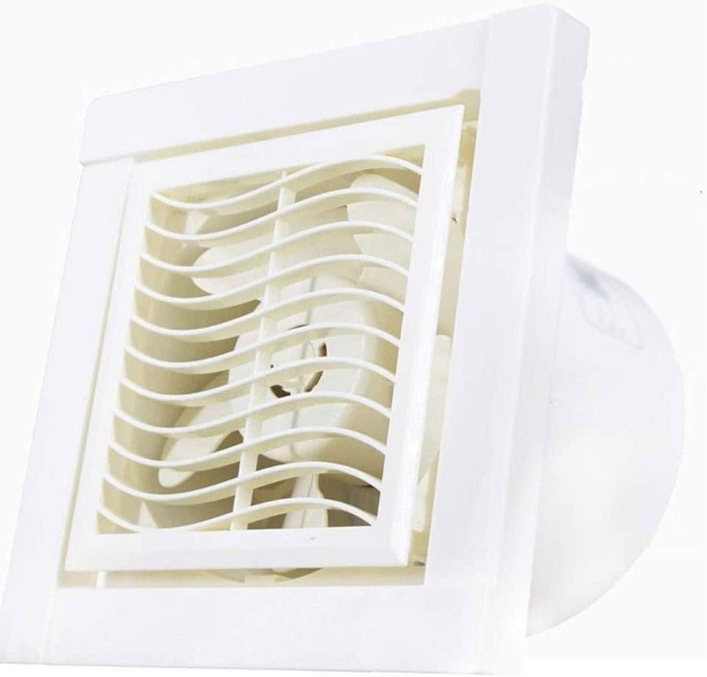 Window Exhaust Fan，8 Inch Strong Bathroom Ventilation Fan Series Single-Speed, Room-Side Installation Exhaust Fan
