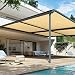 Shatex Sonnenschutz Netz – 3x4,9 M, 90% UV-Schutz, Schwarz, Mit 12 Bungee-Bällen