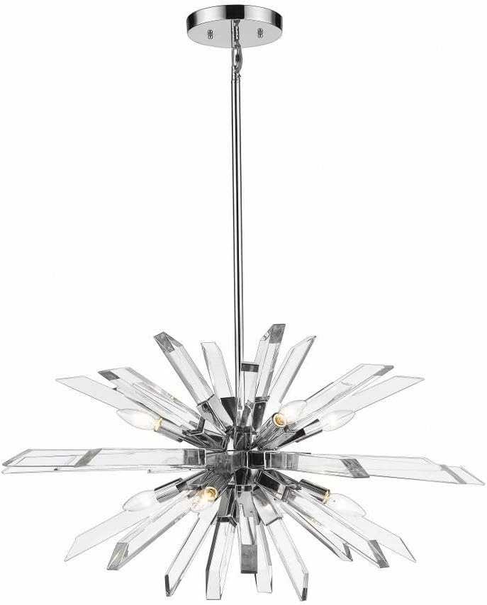 Z-Lite 4003-8L-CH 8 Light Island/Billiard, Chrome