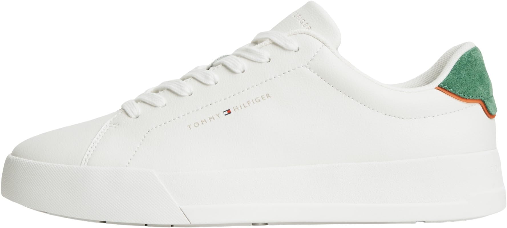 Tommy Hilfiger Men Th Court LTH Detail Ess Fm0Fm05367 Low Top, Beige, 9