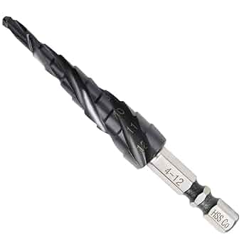 Amazon.co.jp: 三枚刃ステップドリル ステンレス用 XMSSAA 六角