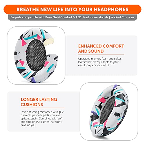 WC Wicked Cushions Replacement Ear Pads Compatible with Bose QuietComfort 35 (QC35) & QuietComfort 35ii (QC35ii) Headphones & More - Image 4