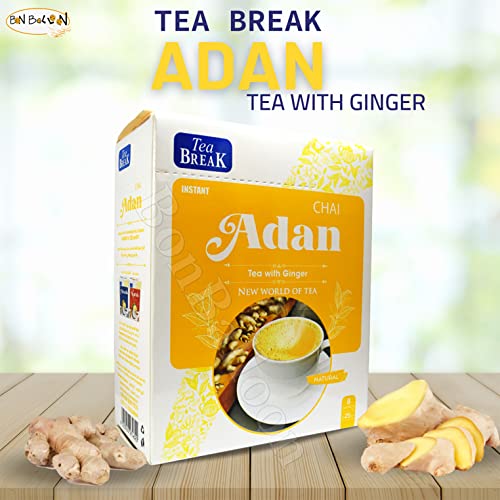 Té Instantáneo Adan Chai con Jengibre, Pack 8 saquitos miniatura 2