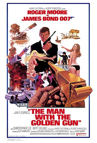 Amazon.co.jp: 【大判】映画ポスター 海外版 007/黄金銃を持つ男 (68.5